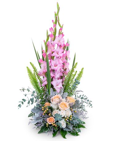 Radiant Faith Flower Arrangement