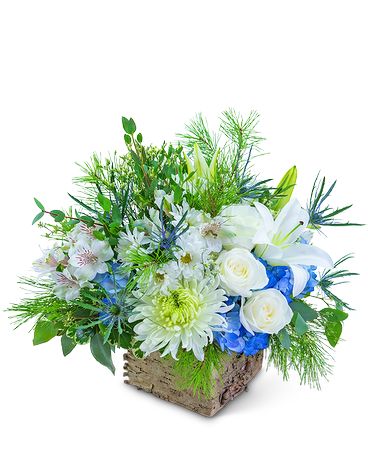 Winter Woodland Flower Arrangement