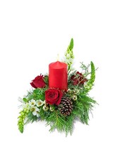 Standard size, 8 inches height and 13 inches wide.