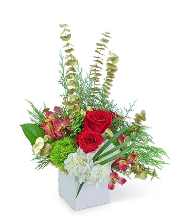 Holiday Ballad Flower Arrangement