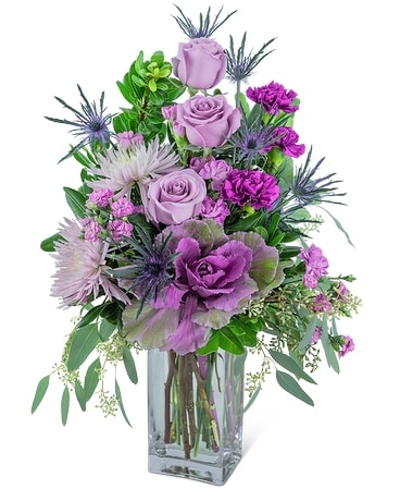 Wild Amethyst Flower Arrangement