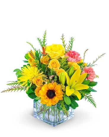 Sun-Kissed Flower Arrangement