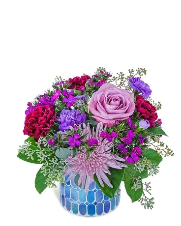 Wildflower Mosaic Flower Arrangement