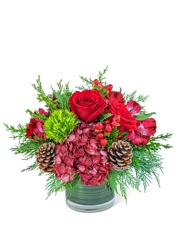 Cranberry Forest Flower Arrangement