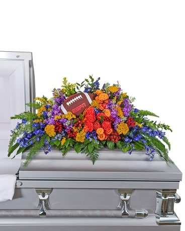 Tears in Heaven Personalized Casket Spray in Ferndale MI - Blumz