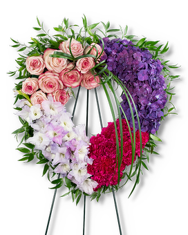 Patchwork Flower Arrangement