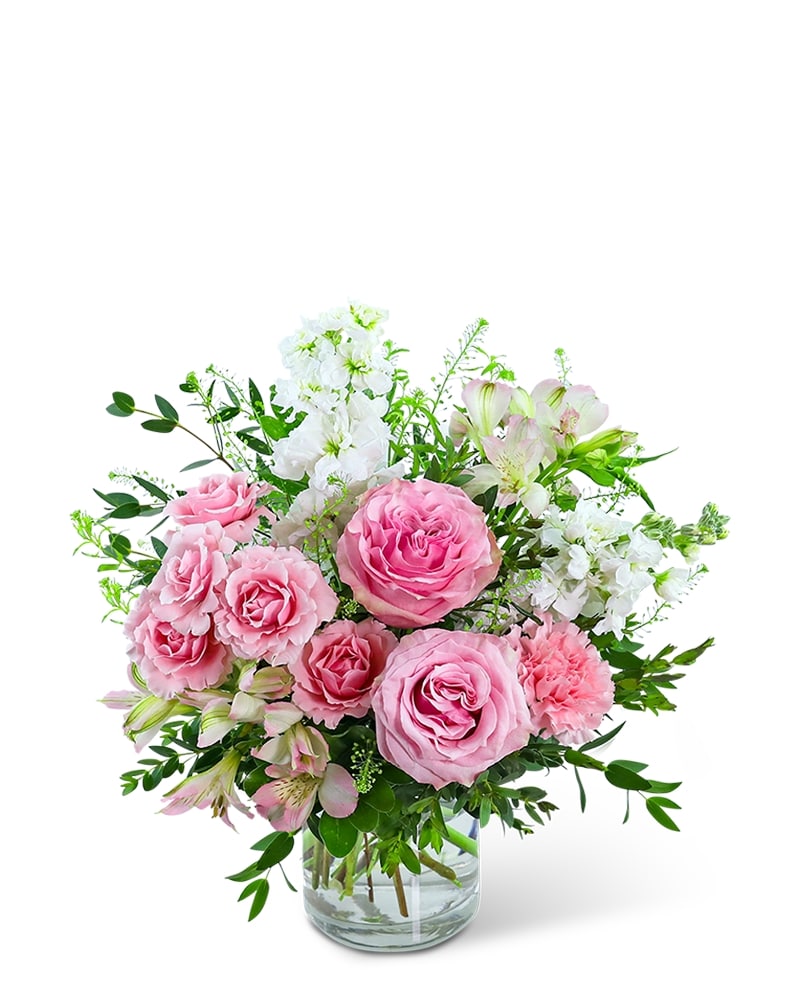 Pink Parisian Blooms in Harrisonburg VA - Blakemore's Flowers