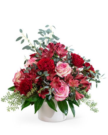 Red Velvet Flower Arrangement