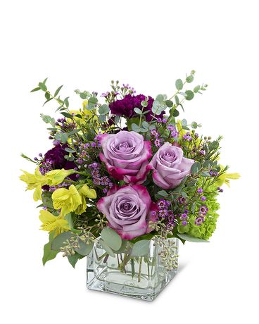 Perfect Plum Flower Arrangement