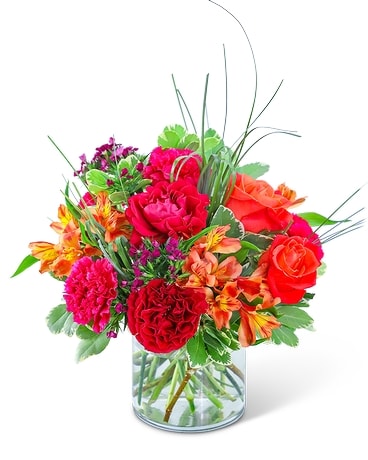Mango Tango Flower Arrangement
