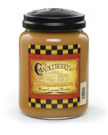 Warm Caramel Brulee Candle Jar Candle