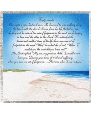Footprints In The Sand Flower Arrangement