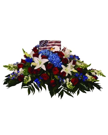 Military Casket Spray Funeral Casket Spray Flowers