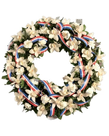 Racing Standing Wreath Wreath