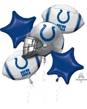Indianapolis Colts Mylar Balloon Bouquet Gifts