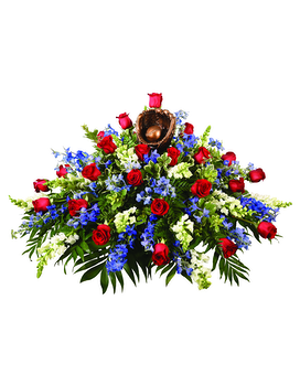 As Shown size, 20 inches height and 48 inches wide.