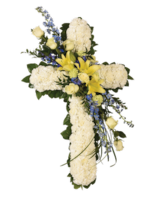 Faith Cross Standing Spray in Indianapolis IN - Steve's Flowers