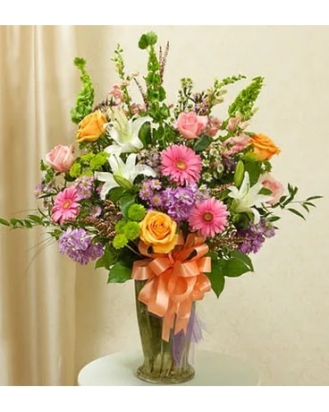 Beautiful Blessings Vase Arrangement - Pastel Flower Arrangement