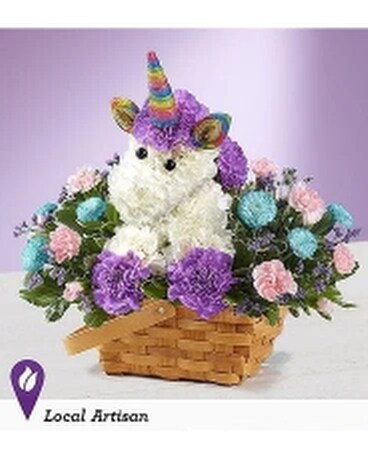 Fantasy Unicorn Flower Arrangement