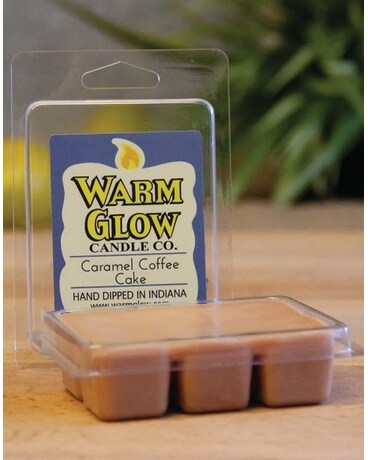 Caramel Coffee Cake Scented Melt (Warm Glow Cd) Flower Arrangement