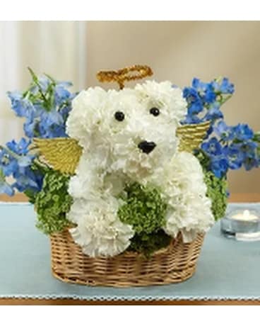 All Dogs go to Heaven Flower Arrangement