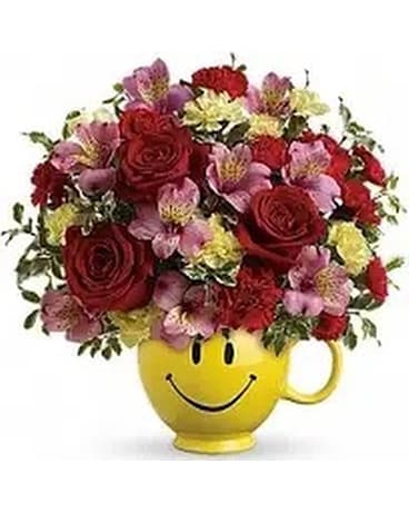 Make Someone Smile Flower Arrangement