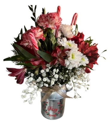 Season Greetings Flower Arrangement