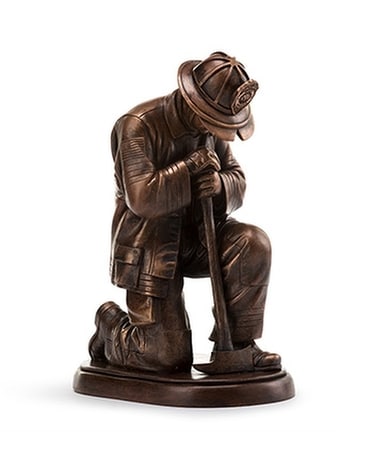Bronze Fireman Figurine Gifts