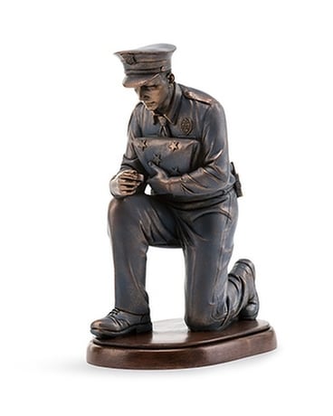 Bronze Policeman Figurine Gifts