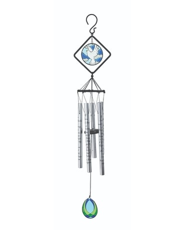 Dove Stained Glass Windchime Gifts