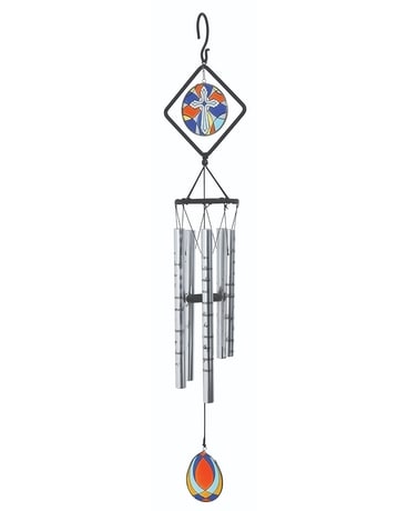 Stained Glass Lord's Prayer Windchime Gifts
