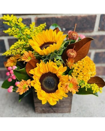 Fall Harvest Flower Arrangement