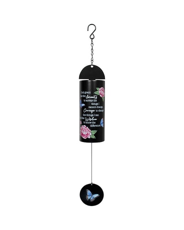 Serenity Prayer 22in. Cylinder Sonnet Chime Gifts