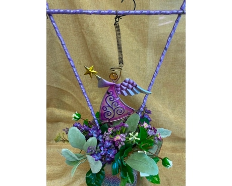 Purple Handing Angel