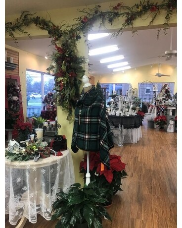 Christmas Decor 5 Flower Arrangement