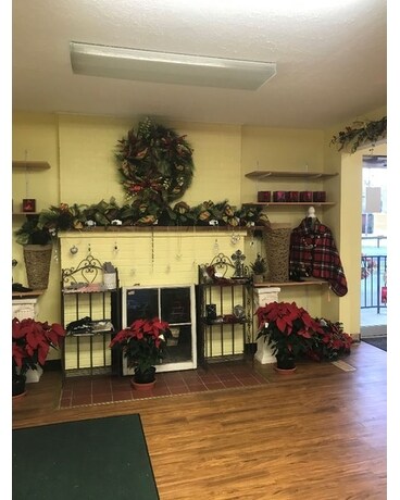 Christmas Decor 6 Flower Arrangement
