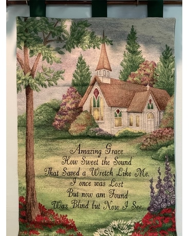 Amazing Grace tapestry Custom product