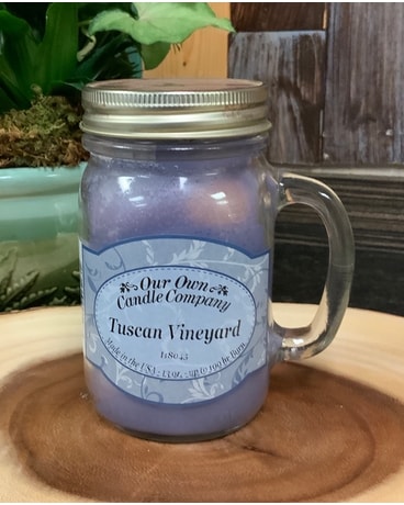 Tuscan Vineyard Jar Candle