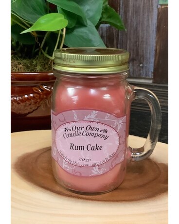Rum Cake Jar Candle