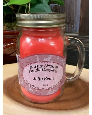 Jelly bean Jar Candle