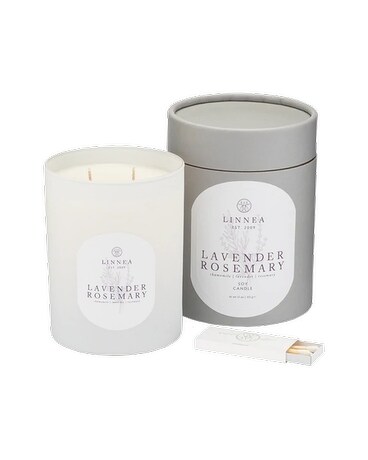 Linnea Soy Candle Rosemary Lavender Gifts