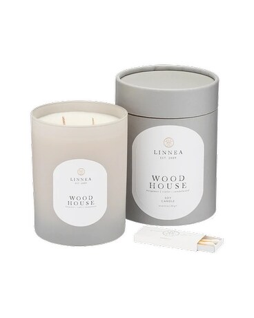 Linnea Soy Candle Wood House Gifts