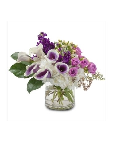 Midnight Romance Flower Arrangement