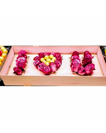 I Love You Flower Arrangement