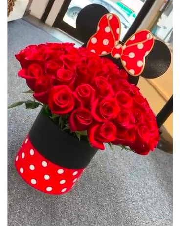 Minnie Mouse Flower Arrangement