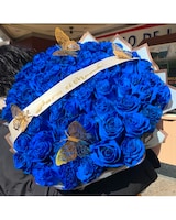 50-Roses size,  inches height and  inches wide.