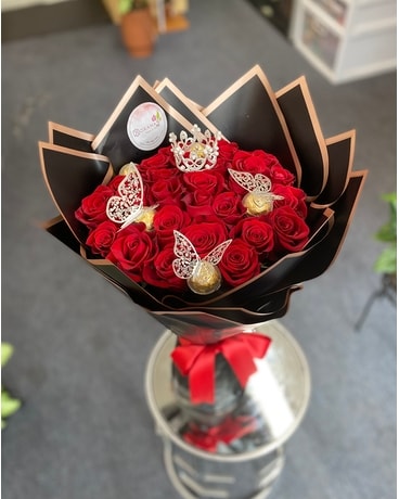 2 Dozen Reasons Flower Arrangement