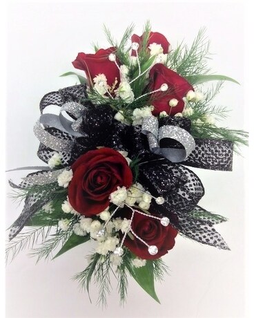 Red Sweetheart Rose Wrist Corsage Corsage
