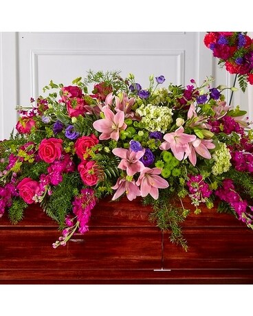 x Funeral Casket Spray Flowers