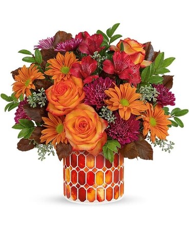 Potomac's Autumn Mosiac Bouquet Flower Arrangement